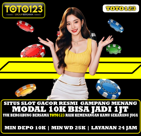 TOTO123 # Situs Slot Gacor Resmi Gampang Menang modal 10k Qris . image 1
